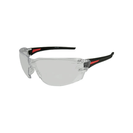 Edge Nevosa Black Frame Clear Lens Safety Glasses