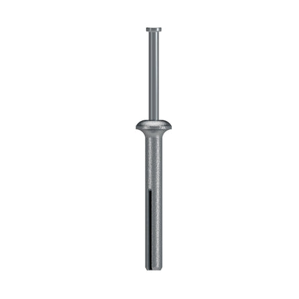 1/4" X 2" Nailon Pin Drive Anchor Zinc (Qty: 100)