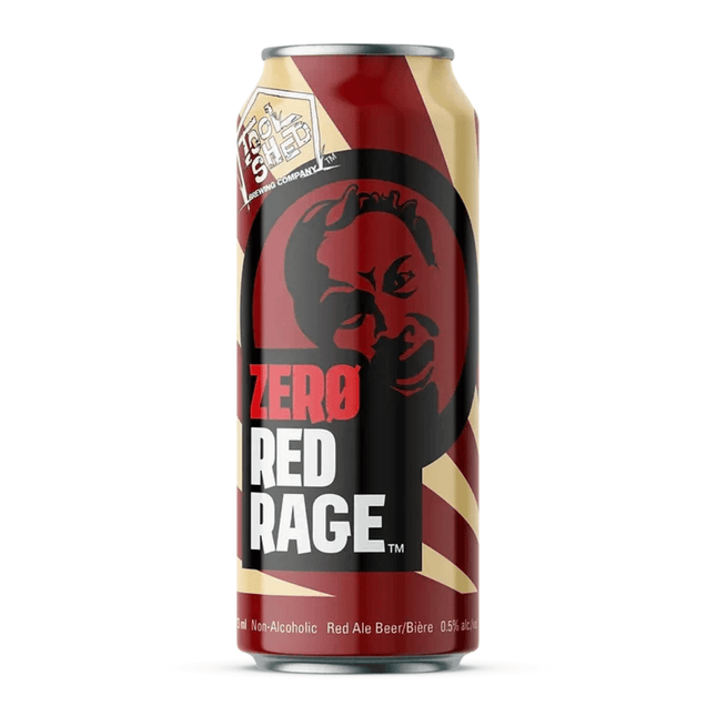 Tool Shed Brewing Zero Red Rage Non - Alcoholic Red Ale - Just Simcoe