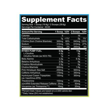 RYSE Godzilla Pre Workout - Just Simcoe