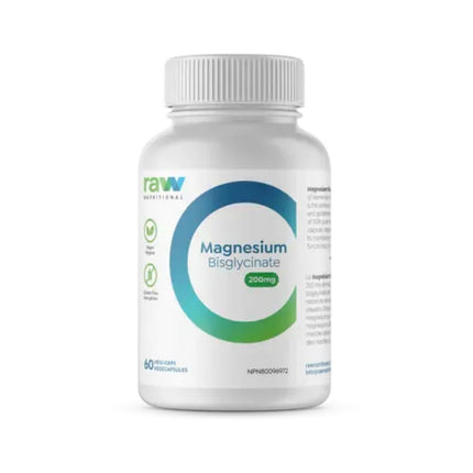 Raw Nutritional Magnesium Bisglycinate - 60 servings - Just Simcoe