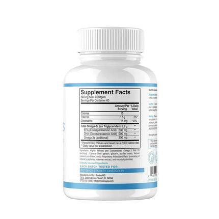 Revive - Omega 3 60 Servings - Just Simcoe