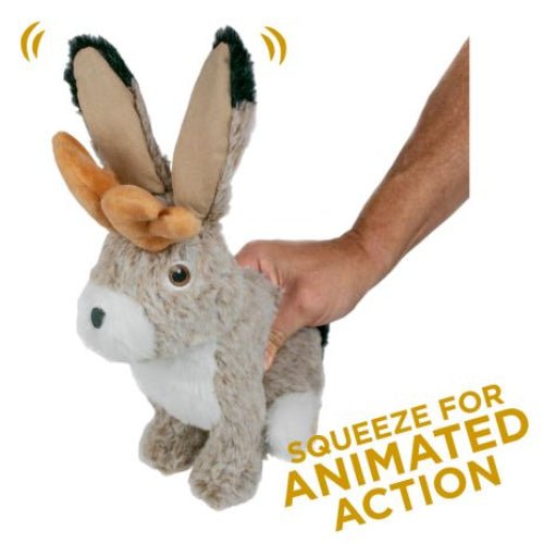 TTAILS PLUSH JACKALOPE ANIMATED 9" - Just Simcoe