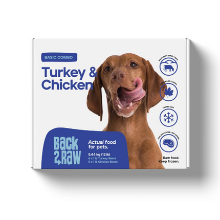 BACK2RAW TURK/CHICK BL BASIC 12LB