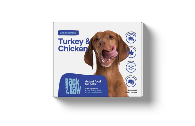 BACK2RAW TURK/CHICK BL BASIC 12LB