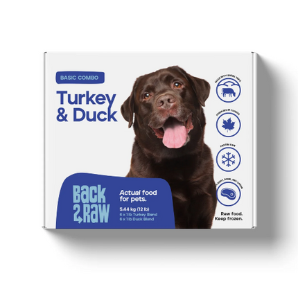 BACK2RAW TURK/DUCK BL BASIC 12LB