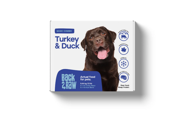 BACK2RAW TURK/DUCK BL BASIC 12LB