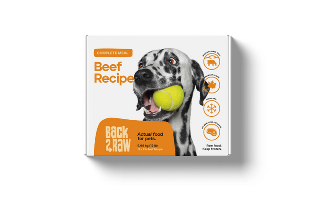 BACK2RAW BEEF COMP 12LB