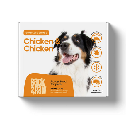 BACK2RAW CHICK/CHICK BL COMP 12LB
