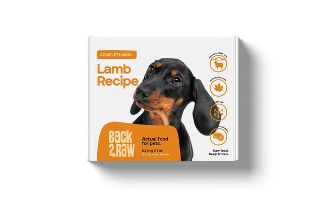 BACK2RAW LAMB COMP 12LB