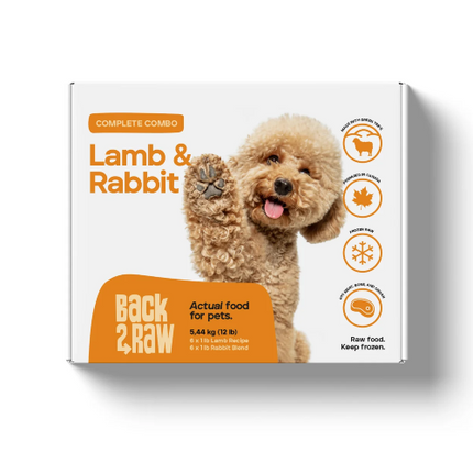 BACK2RAW LAMB/RABBIT COMP 12LB