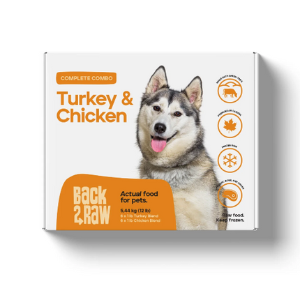 BACK2RAW TURK/CHICK BL COMP 12LB