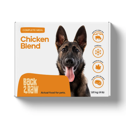 BACK2RAW CHIC BLEND COMP 4X1LB
