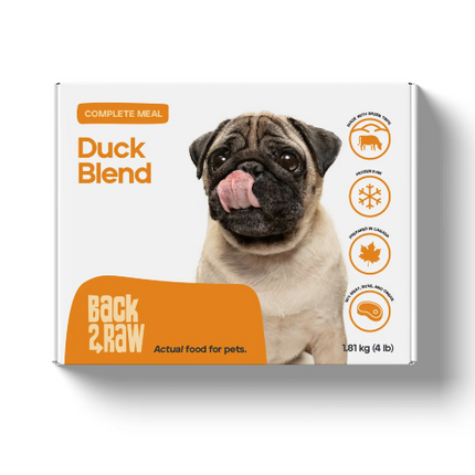 BACK2RAW DUCK BLEND COMP 4X1LB