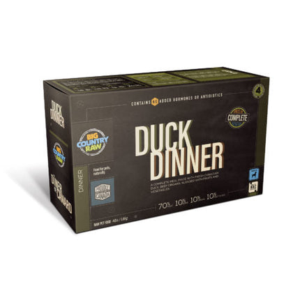 BCR DUCK DINNER CARTON 4LB