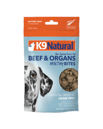 K9 NATURAL BEEF FD HEALTHY BITE 50G - Just Simcoe