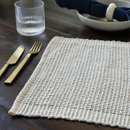Danica Lattice Placemat - Dove Gray