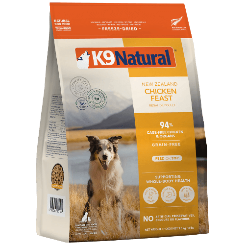 K9 NATURAL FD CHICKEN 3.6KG - Just Simcoe