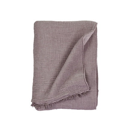 Crinkle Fleece Lined Throw Blanket - Just Simcoe
