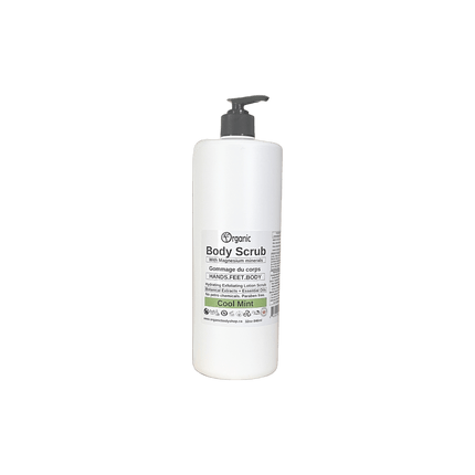 Body Scrub. Magnesium. Cool Mint. 32oz - Just Simcoe