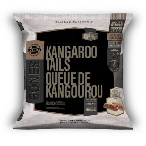 BCR RAW KANGAROO TAILS 2LB - Just Simcoe