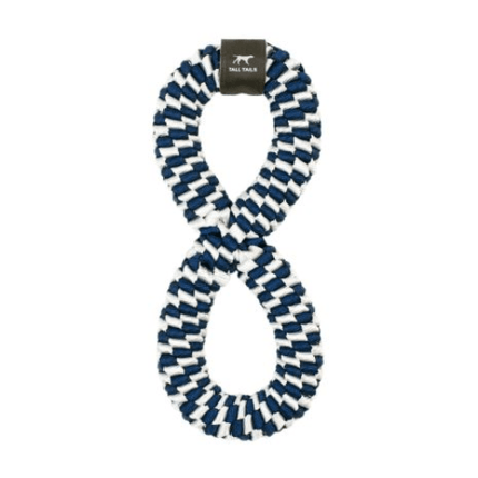 TTAILS BRAIDED INFINITY TUG NAVY 11" - Just Simcoe