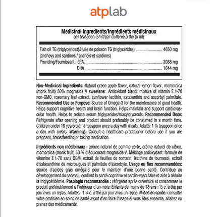 ATP Labs Omega 3 Triglyceride - Just Simcoe