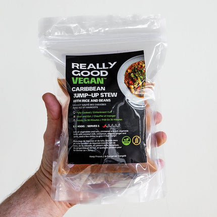 Really Good Vegan Caribbean Jump - Up Stew Kit with Rice and Beans - Just Simcoe