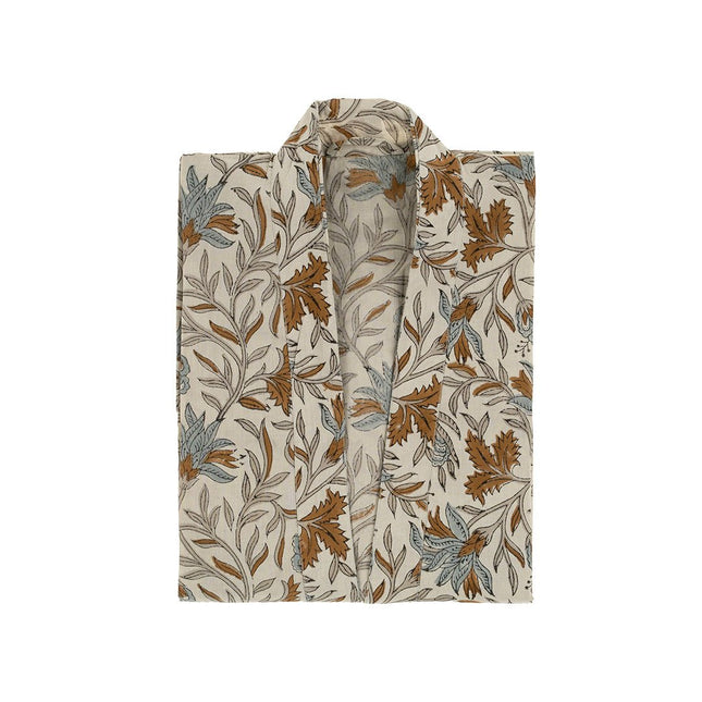 Block Print Kimono - Just Simcoe