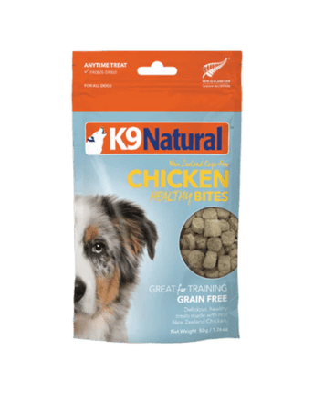 K9 NATURAL CHICKEN FD HEALTHY BITE 50G - Just Simcoe