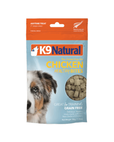 K9 NATURAL CHICKEN FD HEALTHY BITE 50G - Just Simcoe