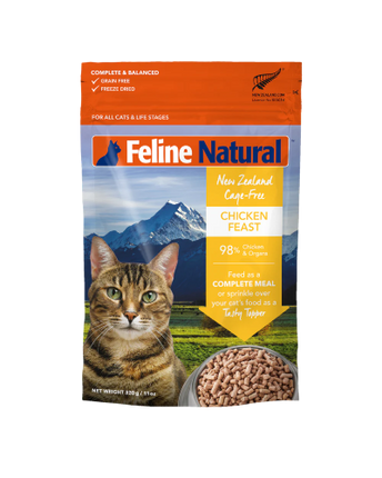 FELINE NATURAL FD CHICKEN 320G