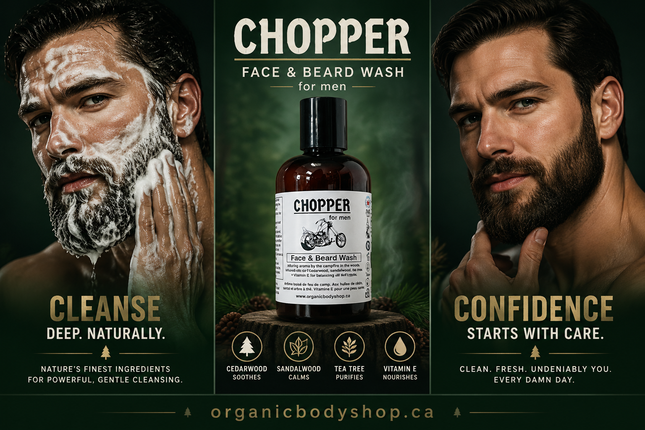 Chopper Face Wash. Tea tree cleanse