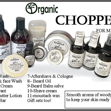 Chopper Beard Balm - alluring aroma by the campfire in the woods. - Just Simcoe