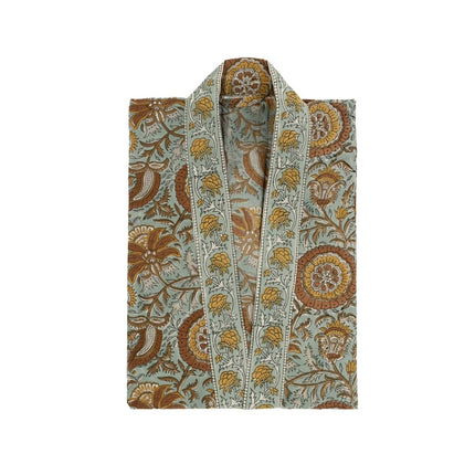 Block Print Kimono - Just Simcoe