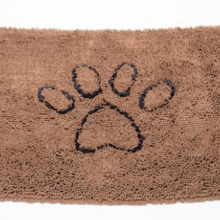 DGS DIRTY DOG DOORMAT BROWN MED 31X20"