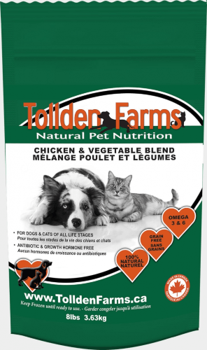 TF CHICKEN/VEG 3LB (1/4LB PATTIES) - Just Simcoe