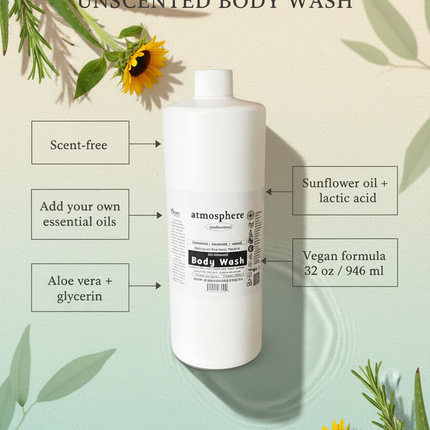 Atmosphere Body Wash.Un-Scented 32oz
