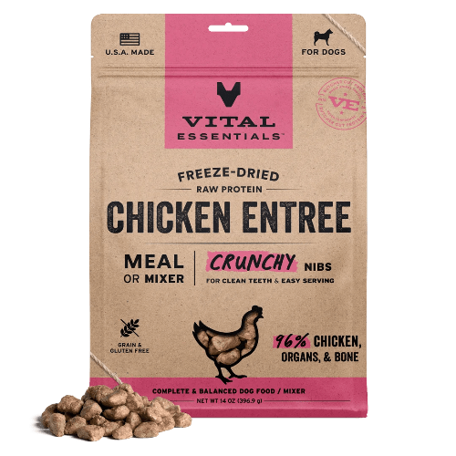VE DOG FD CHICKEN NIBS 14OZ - Just Simcoe