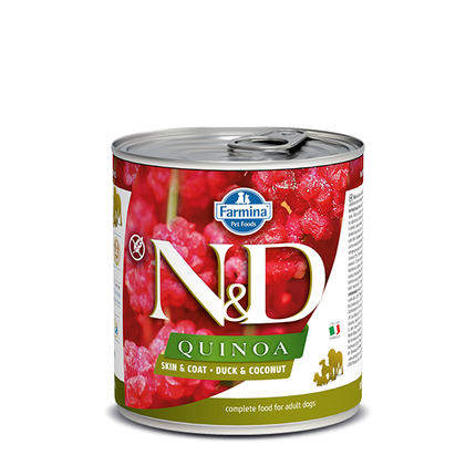 Farmina N&D Quinoa Functional Canine Wet Food - Skin & Coat Duck