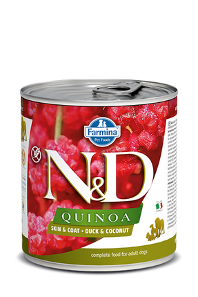 Farmina N&D Quinoa Functional Canine Wet Food - Skin & Coat Duck