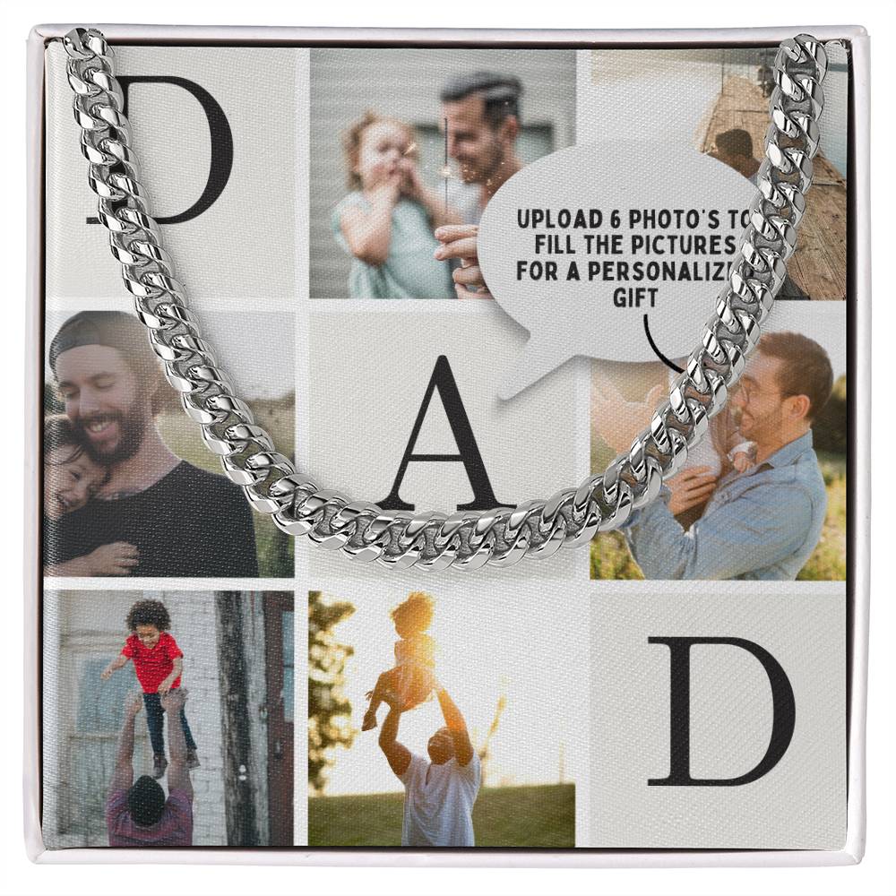 Father / lDad Customizable Personalized Necklace