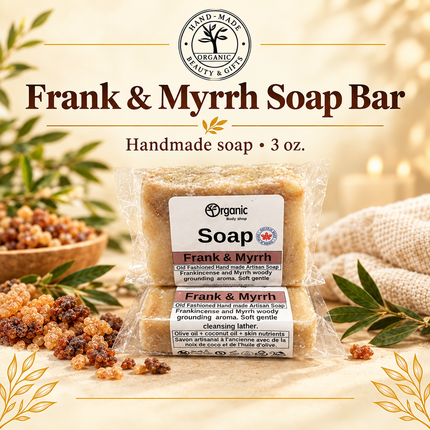 Frank & Myrrh Soap Bar-Artisian-3oz