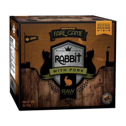 BCR FARE GAME CAT RABBIT/PORK 2LB