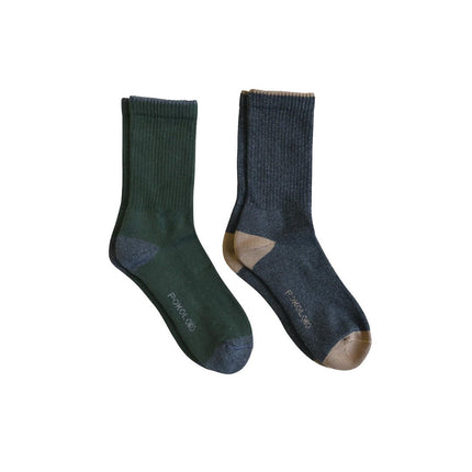 Pima Cotton Socks Heel Toe 2 - Pack - Just Simcoe