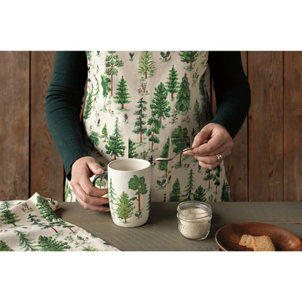Woodland Printed Cotton Dishtowel