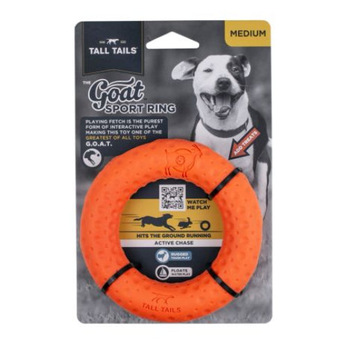 TTAILS GOAT RUBBER RING MED 5"