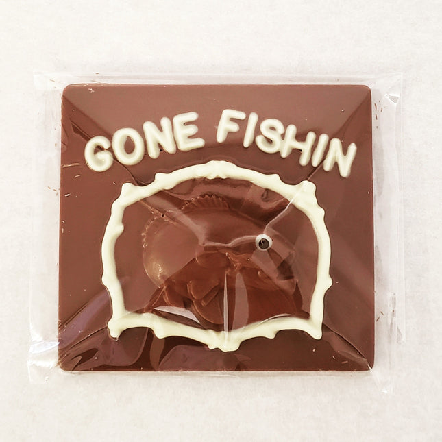 Gone Fishing Plaque