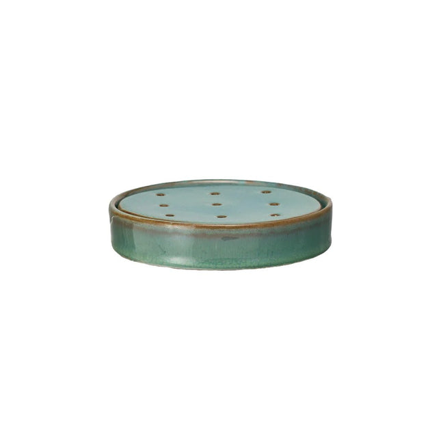 Stoneware Soap Dish with Removable Tray - Just Simcoe