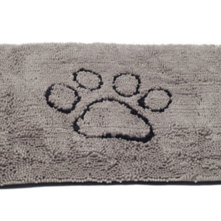 DGS DIRTY DOG DOORMAT GREY LG 35X26"